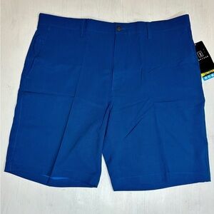 PGA TOUR Motionflux 360 Golf Shorts Men’s 38 Mykonos Blue Stretch NWT